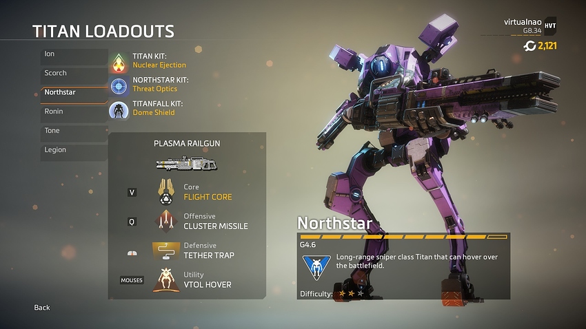 Northstar (from Titanfall 2), After Ronin , I finished my…